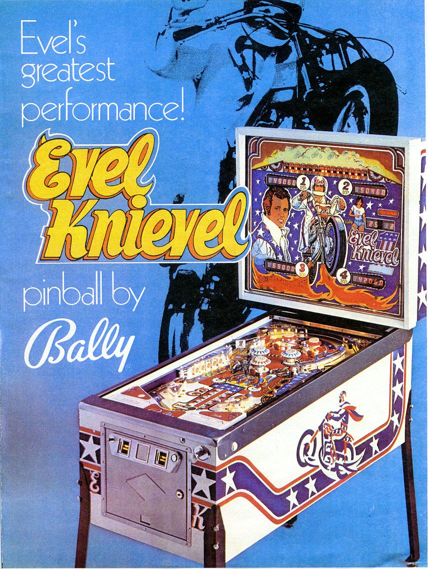 Evel Knievel Pinball